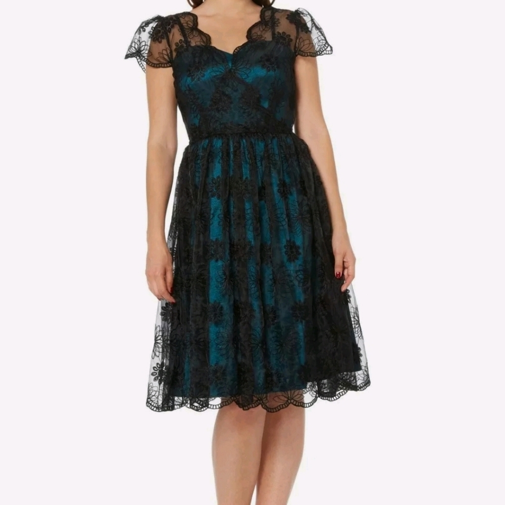 Voodoo Vixen XL retro vintage dress